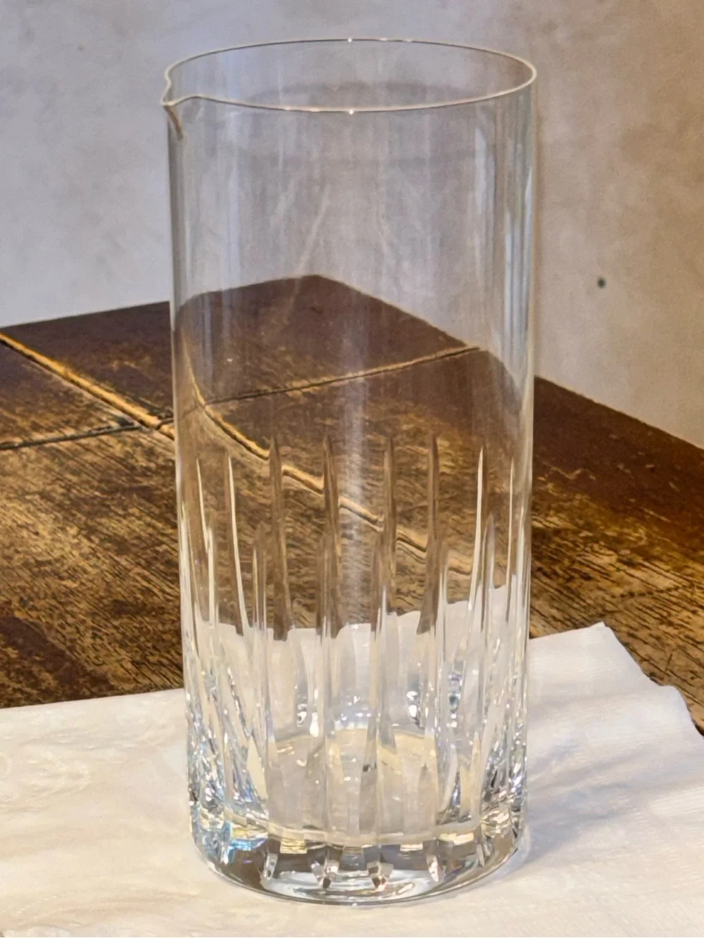 Crystal cocktail mixing glass bar mixer mixing beaker diamond cut